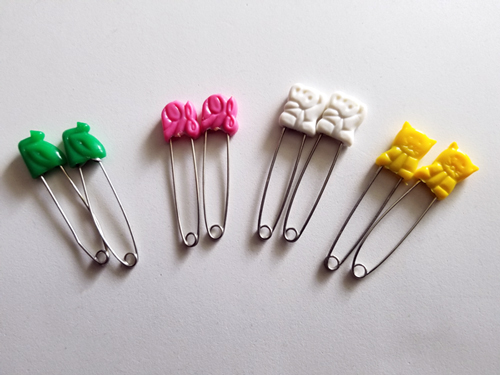 Random Colors Diaper Pins Diaper Pins For Cloth Diapers - Temu Belgium